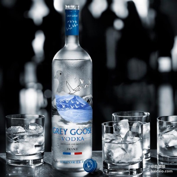 京东商城：法国进口，Grey Goose 灰雁 伏特加 750ml ￥149（￥199-50）